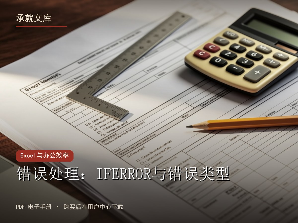 错误处理：IFERROR与错误类型