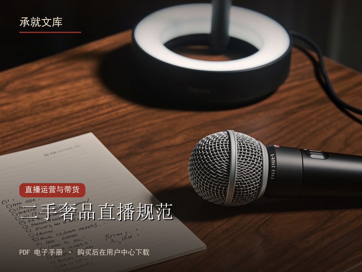 二手奢品直播规范