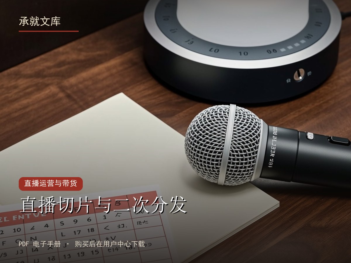 直播切片与二次分发