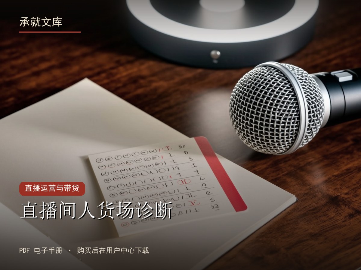 直播间人货场诊断