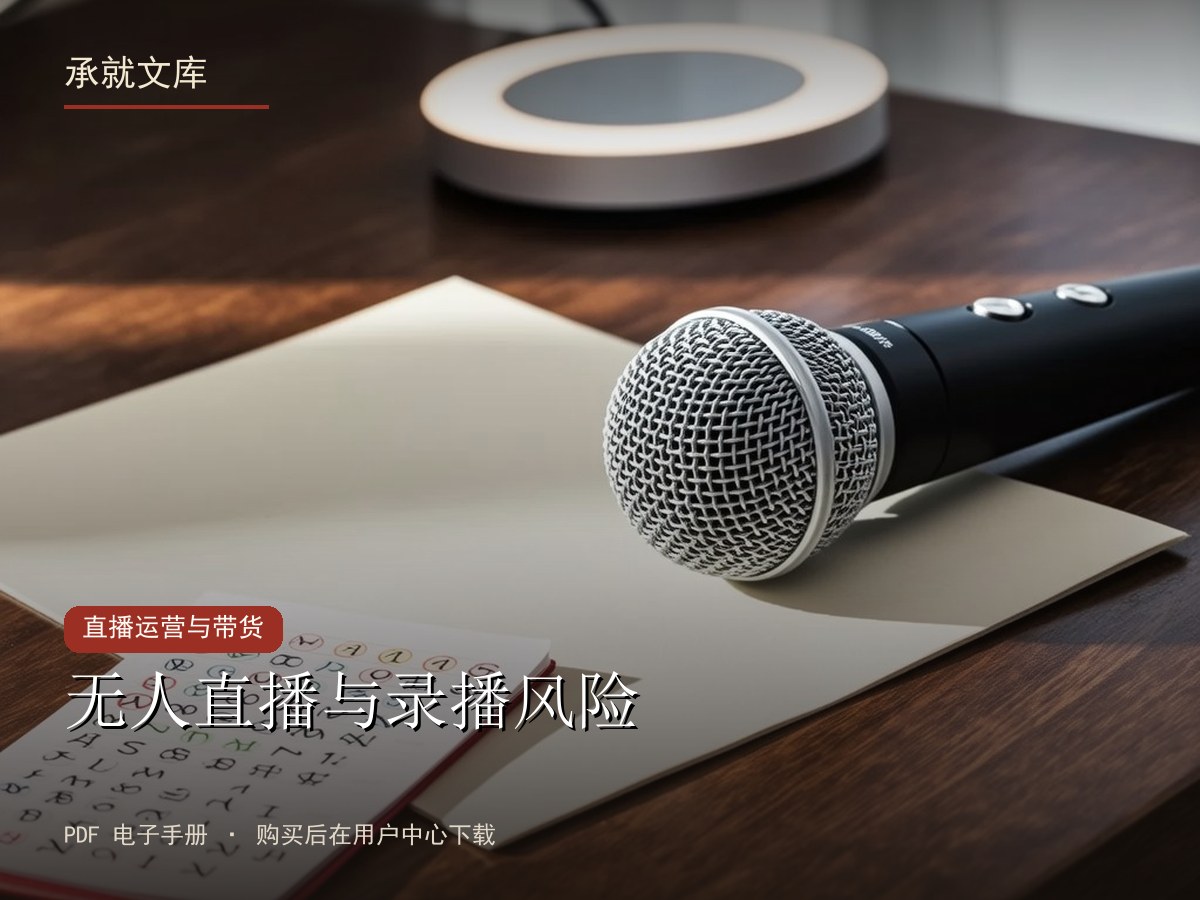 无人直播与录播风险