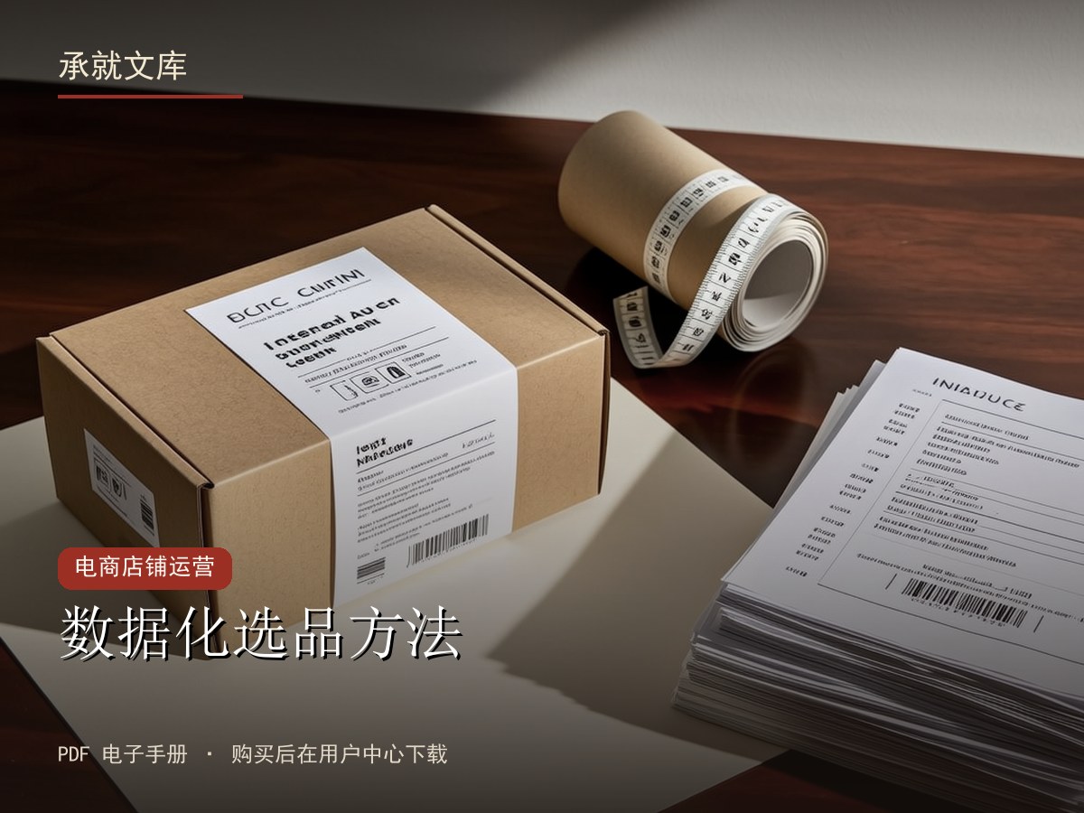 数据化选品方法