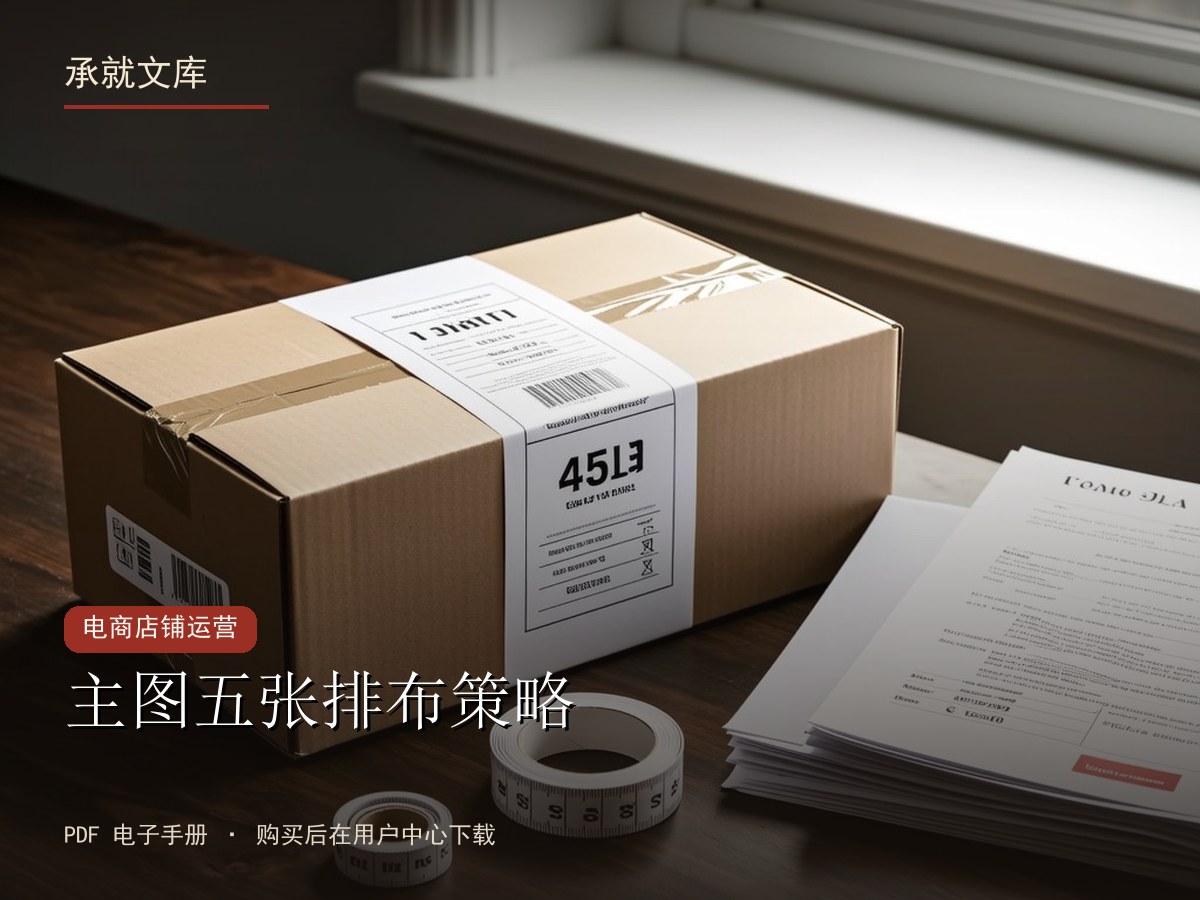主图五张排布策略