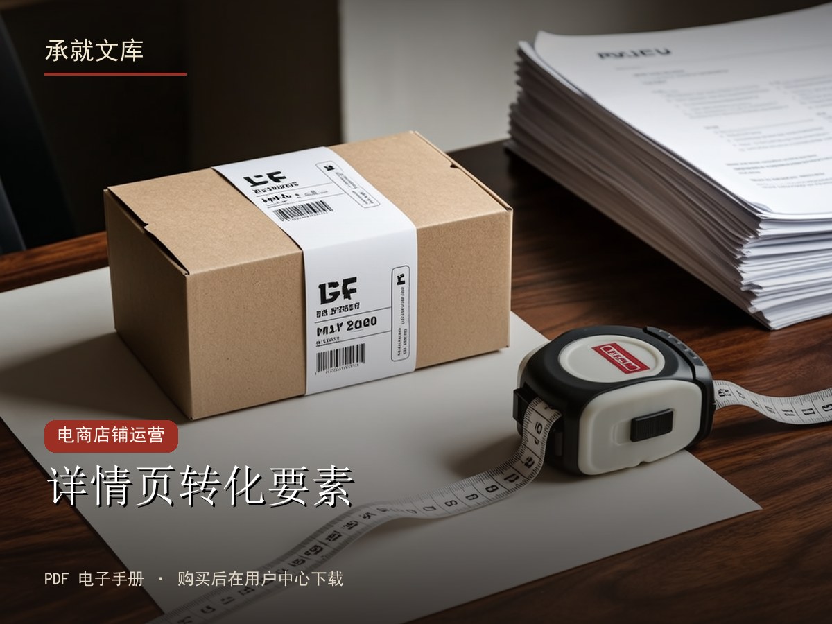 详情页转化要素
