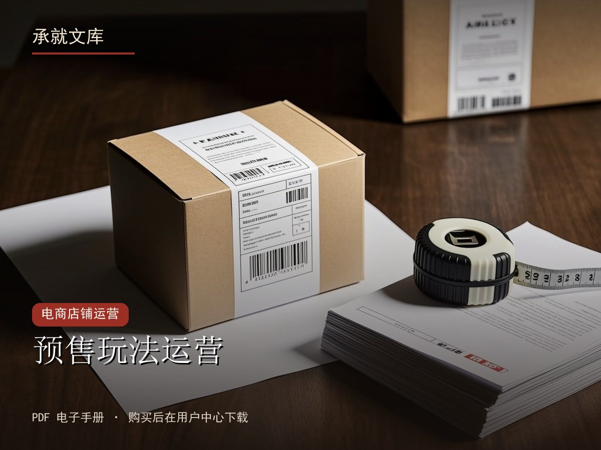 预售玩法运营