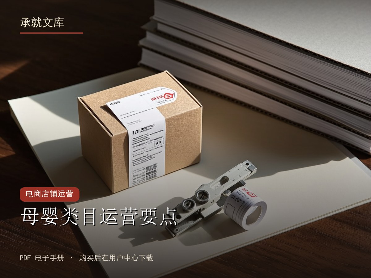 母婴类目运营要点