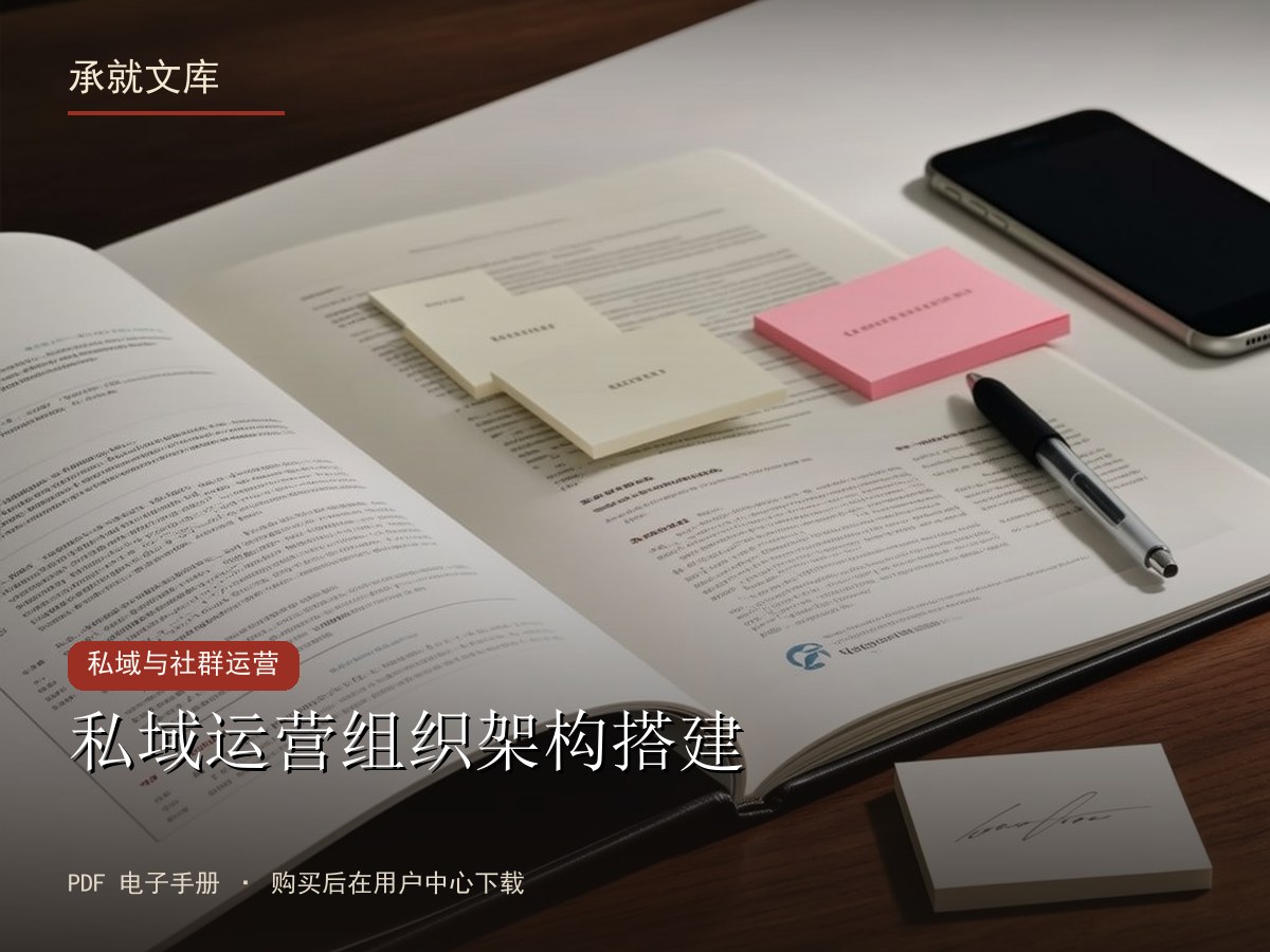 私域运营组织架构搭建