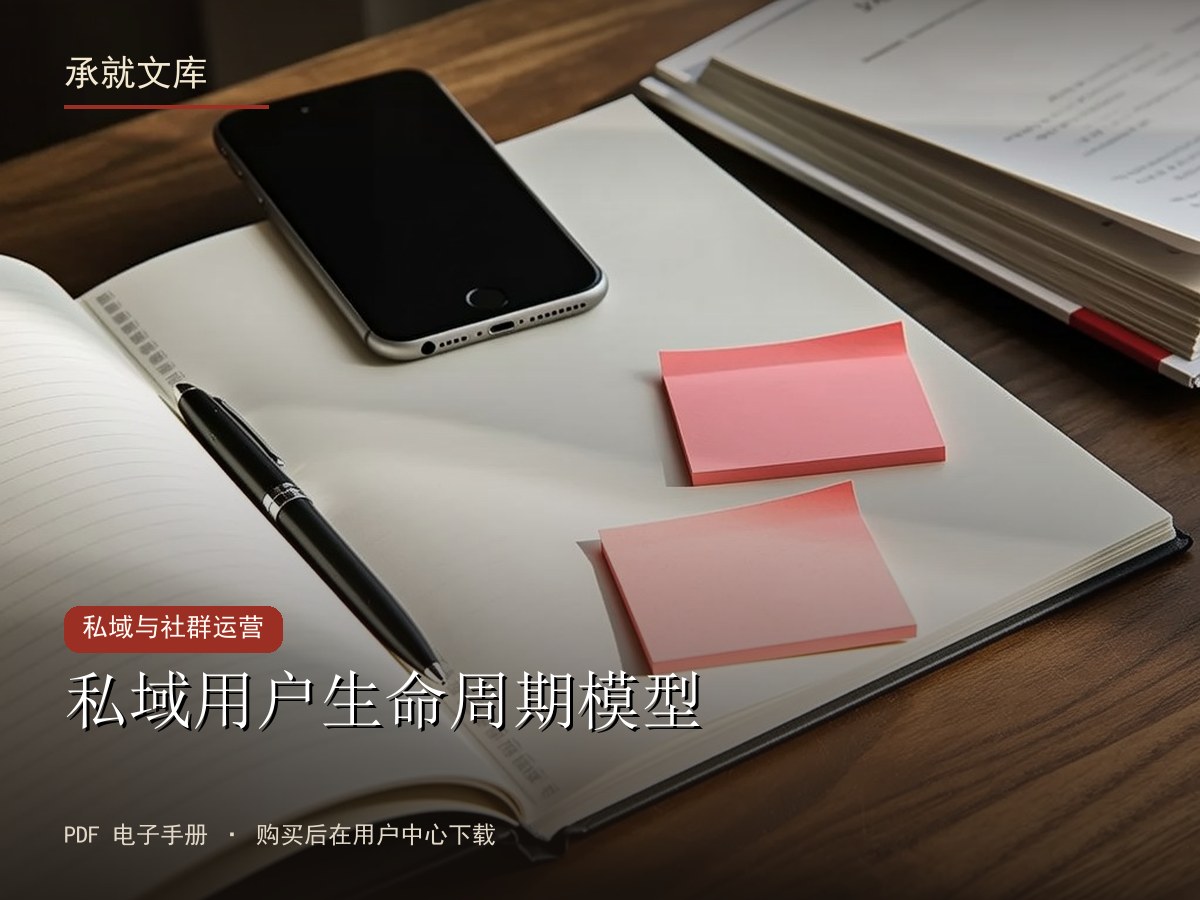 私域用户生命周期模型