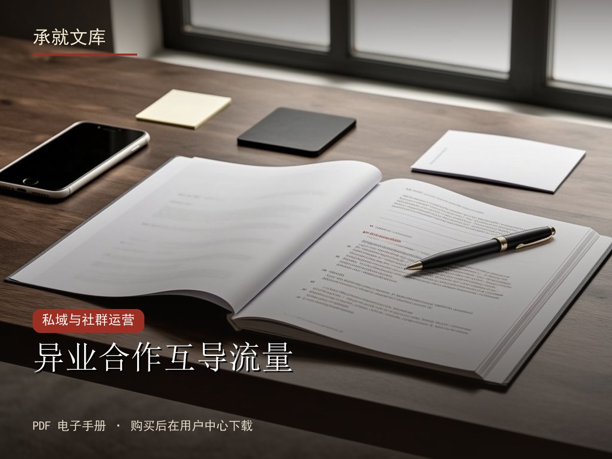 异业合作互导流量