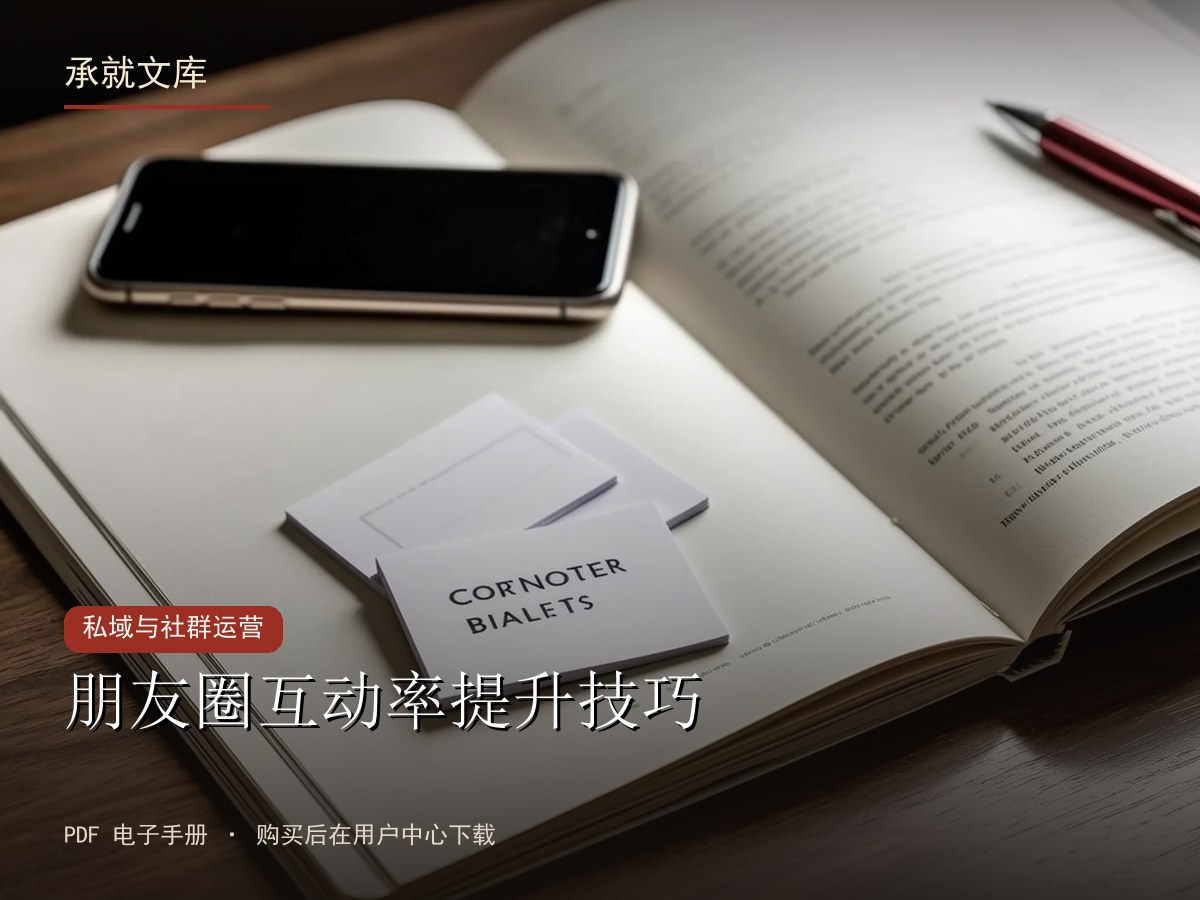 朋友圈互动率提升技巧