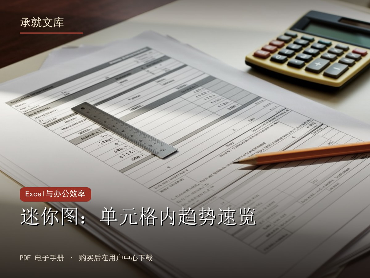 迷你图：单元格内趋势速览