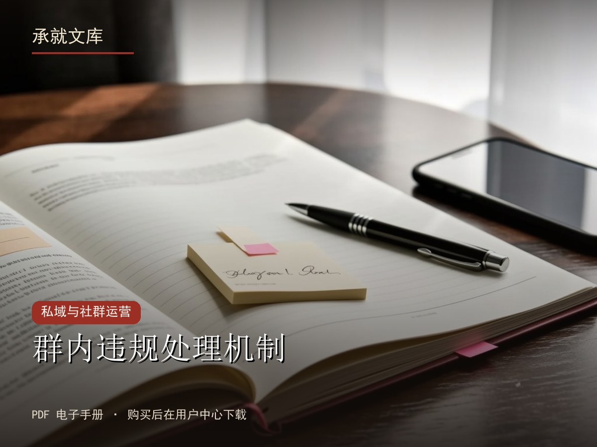 群内违规处理机制