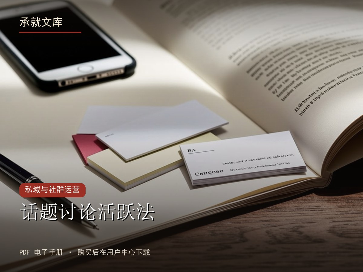 话题讨论活跃法