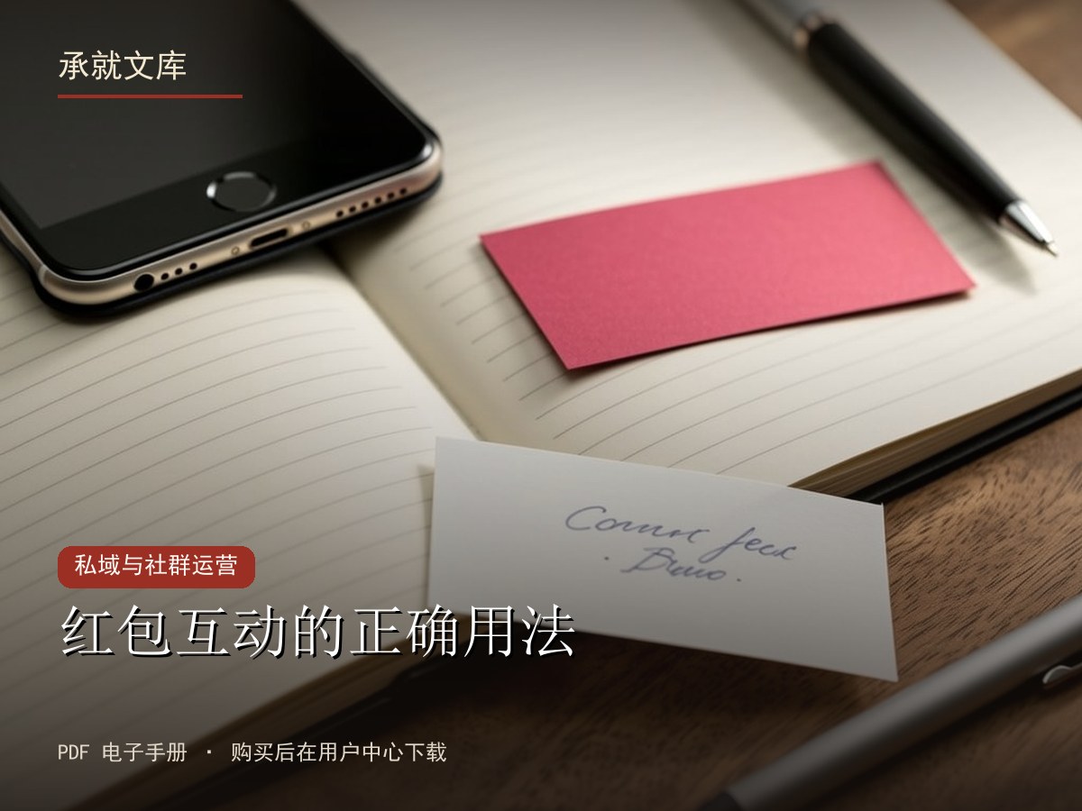 红包互动的正确用法