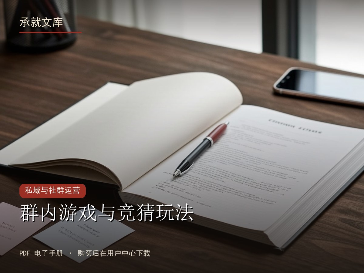群内游戏与竞猜玩法