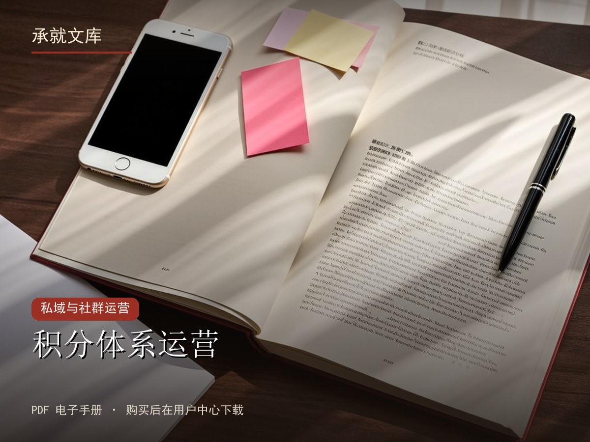 积分体系运营