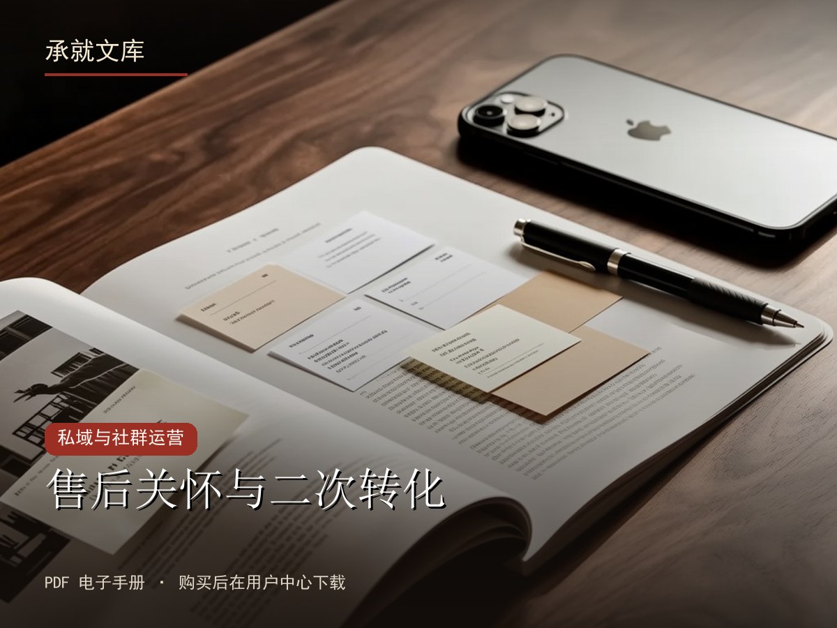 售后关怀与二次转化