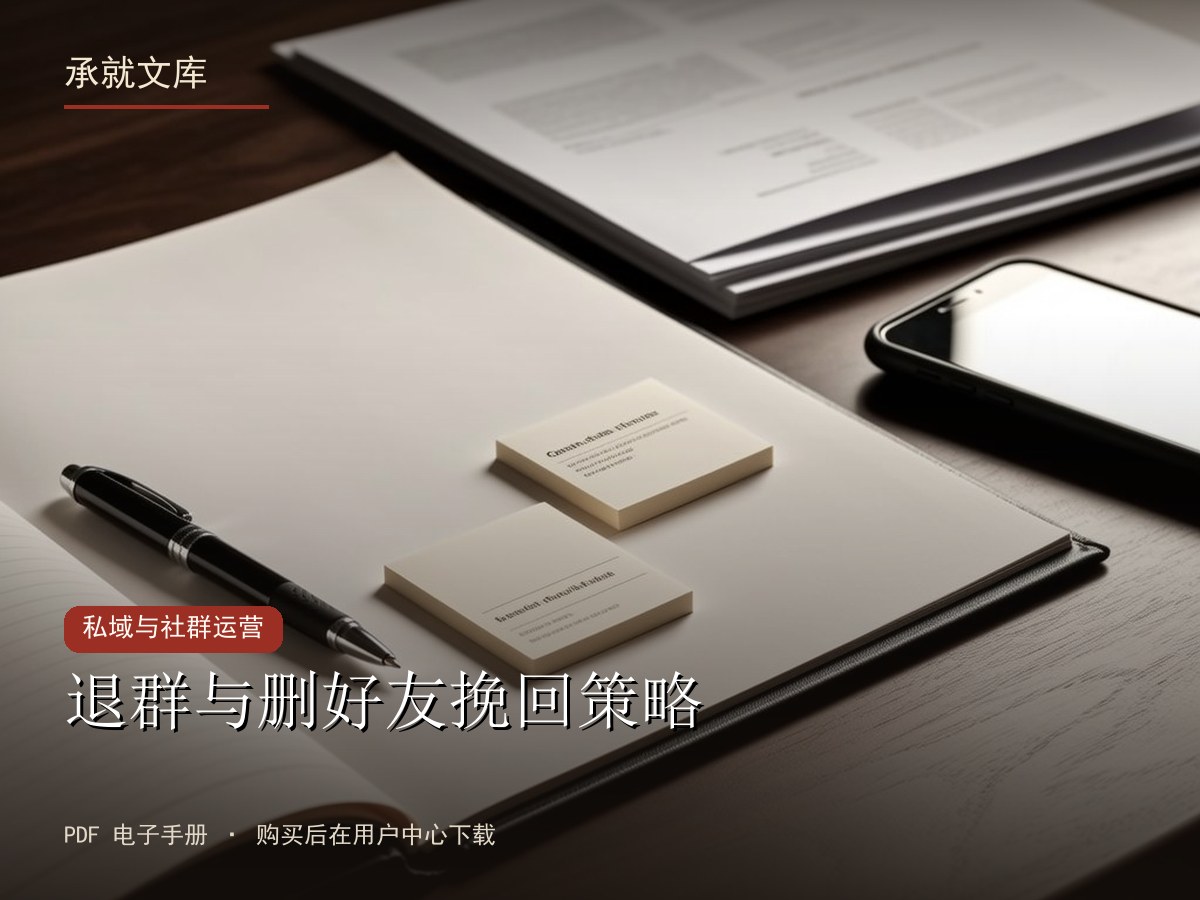 退群与删好友挽回策略