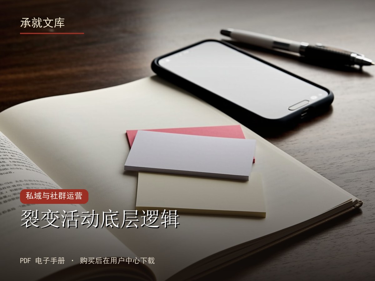 裂变活动底层逻辑