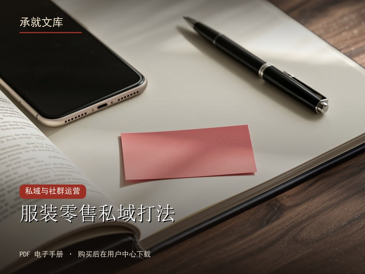 服装零售私域打法