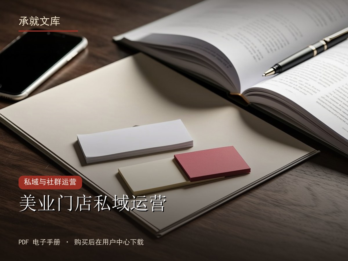 美业门店私域运营