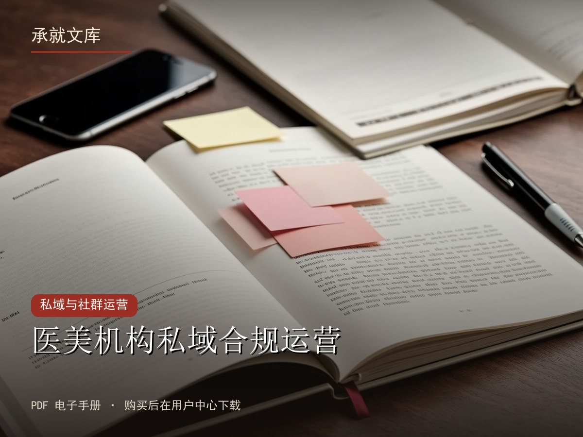 医美机构私域合规运营