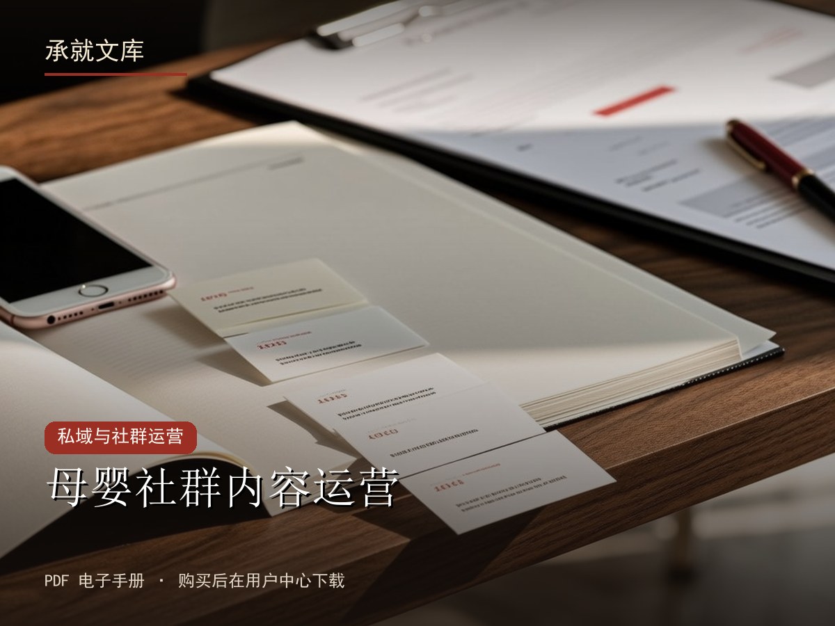 母婴社群内容运营