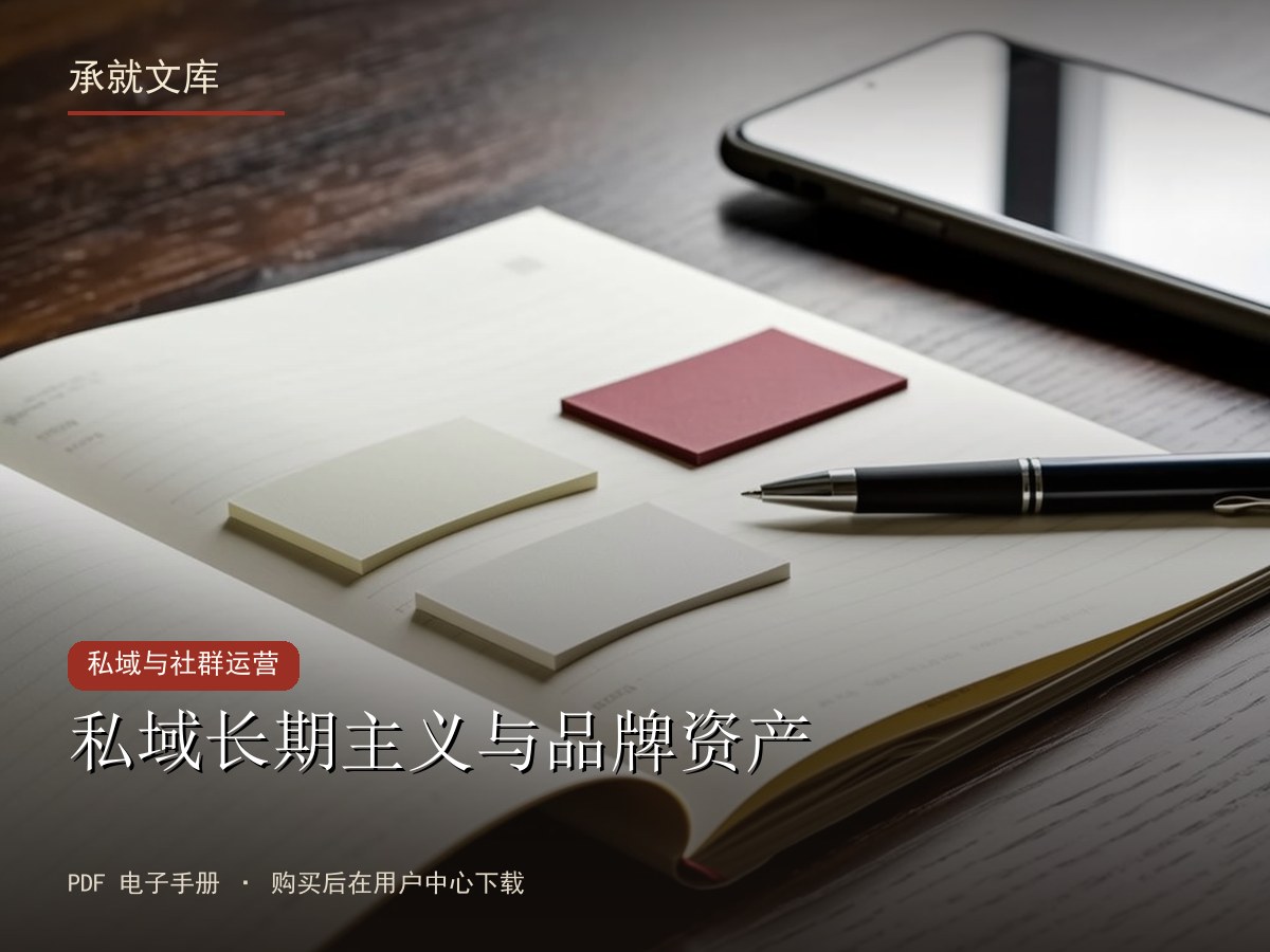 私域长期主义与品牌资产