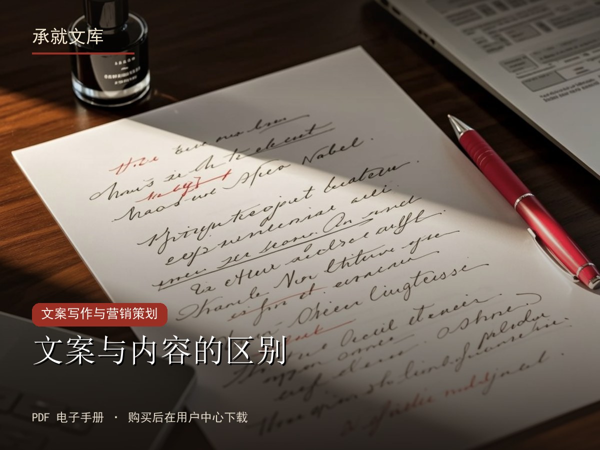 文案与内容的区别