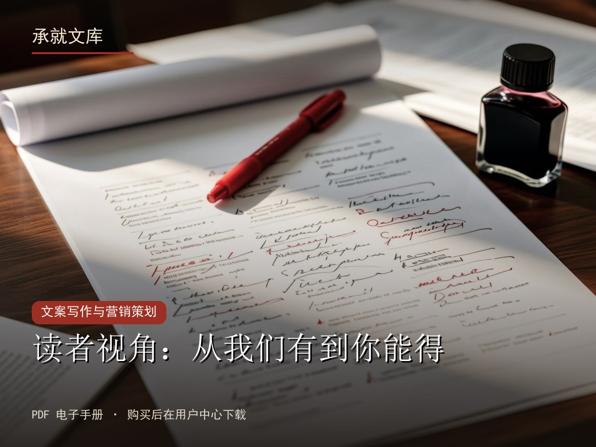 读者视角：从我们有到你能得