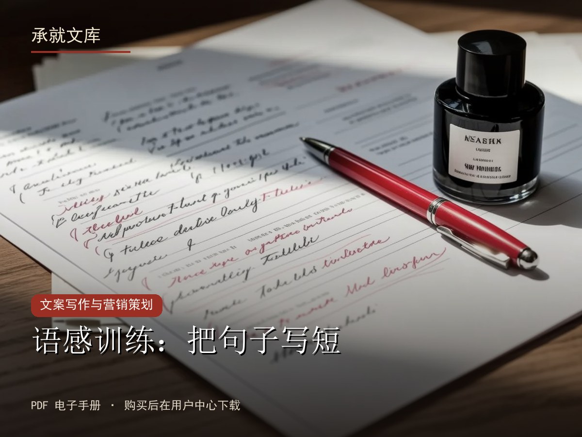 语感训练：把句子写短