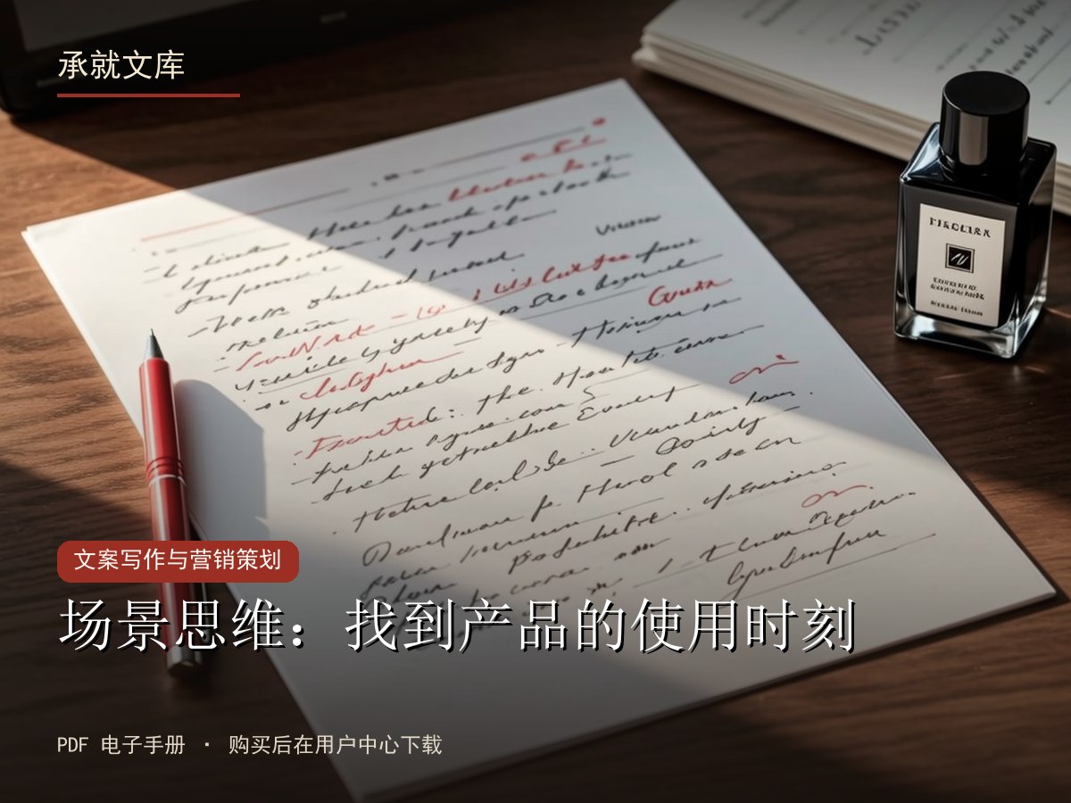 场景思维：找到产品的使用时刻