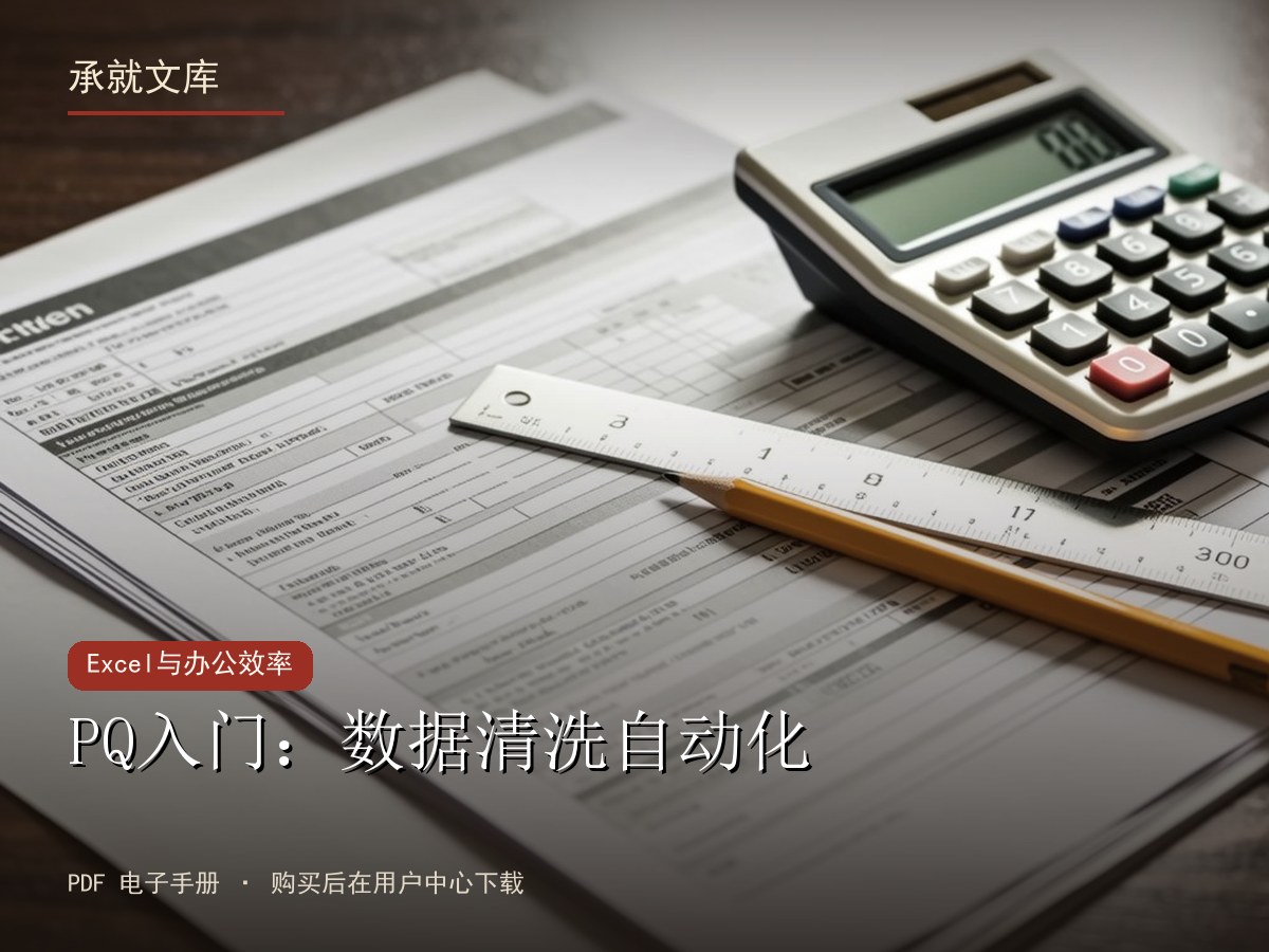 PQ入门：数据清洗自动化