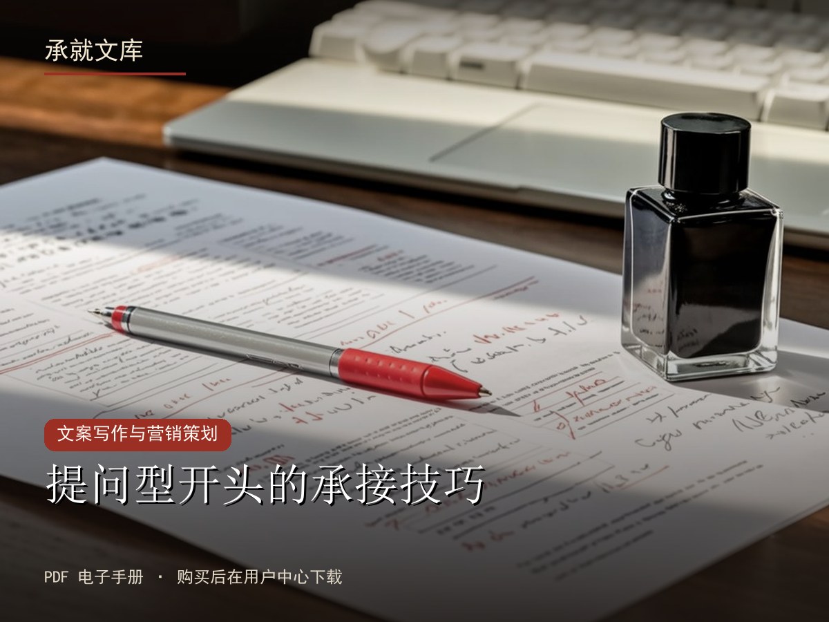 提问型开头的承接技巧