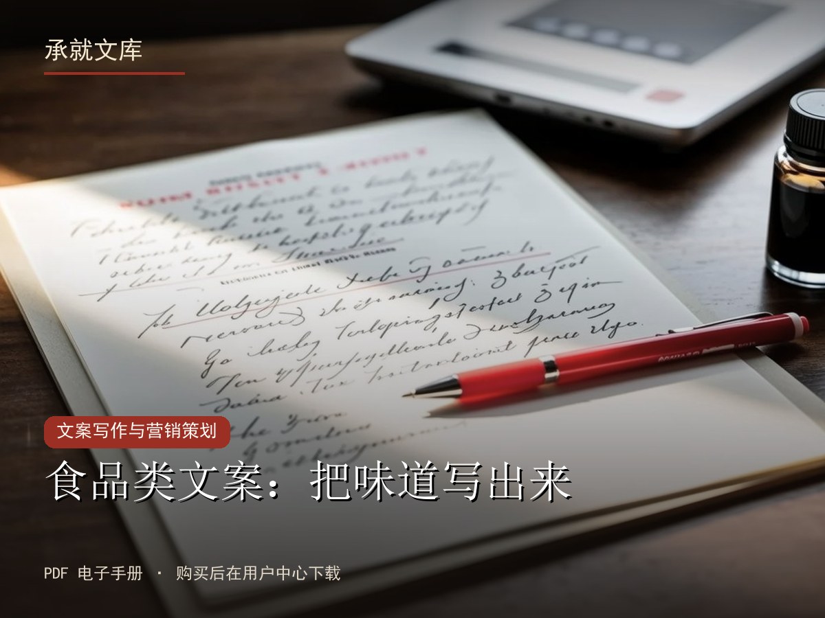 食品类文案：把味道写出来
