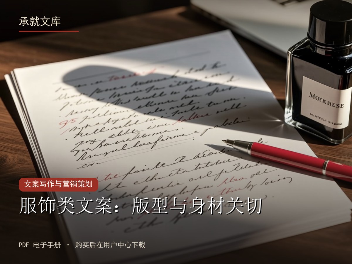服饰类文案：版型与身材关切