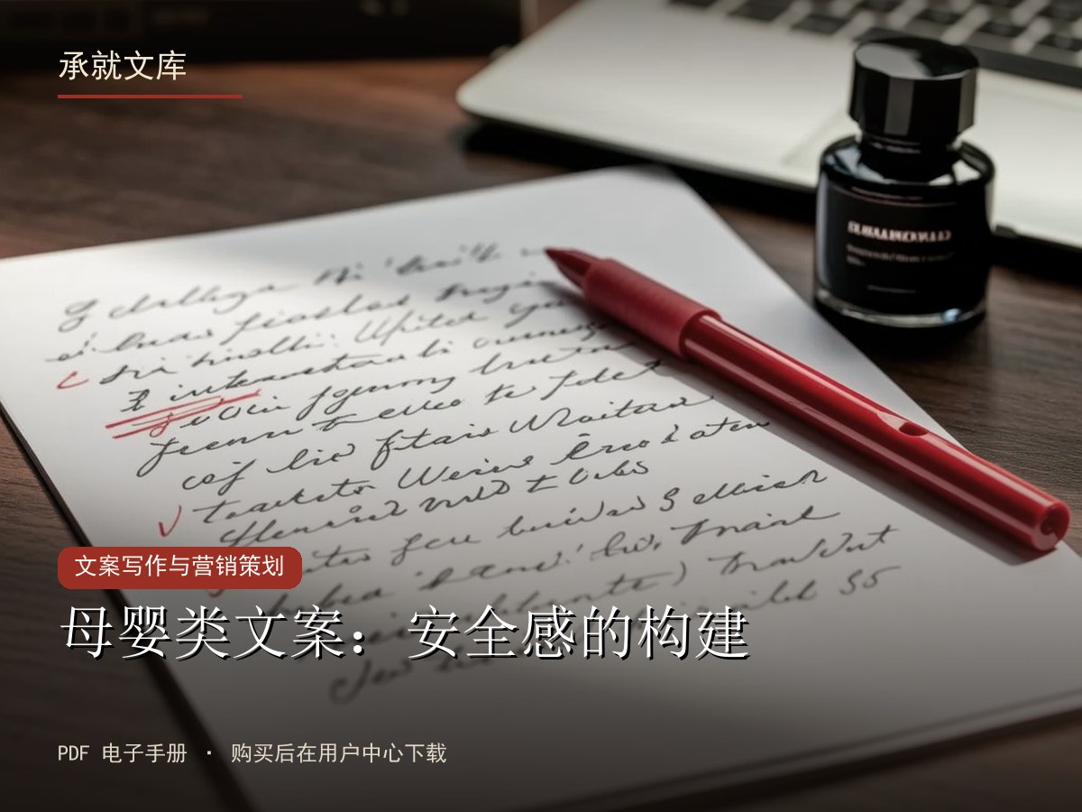 母婴类文案：安全感的构建