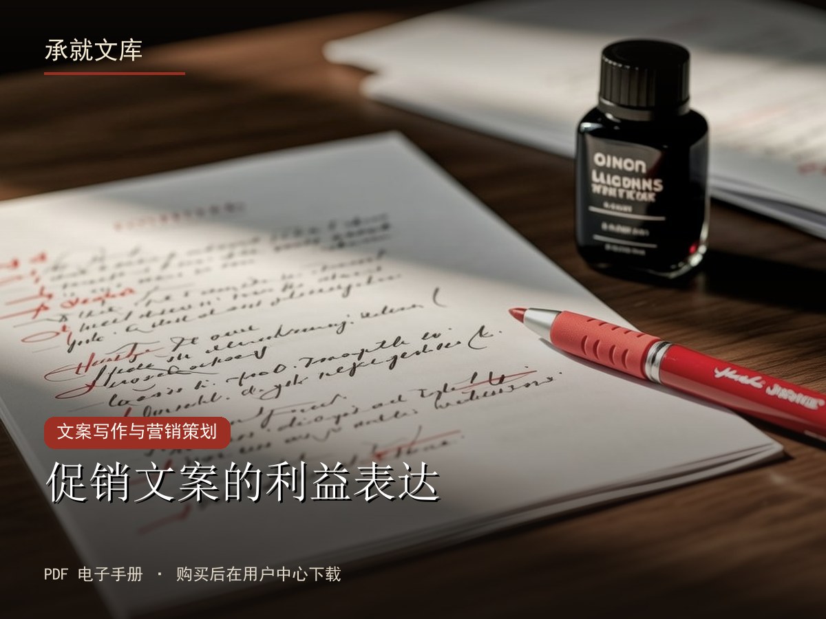 促销文案的利益表达