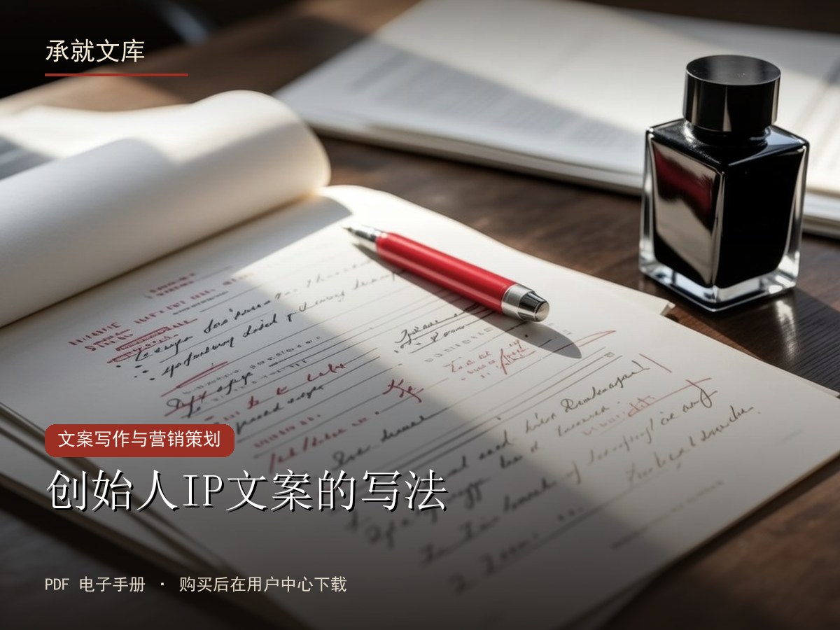 创始人IP文案的写法