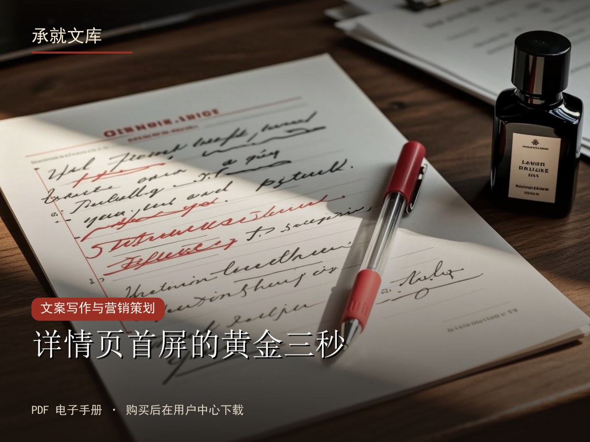 详情页首屏的黄金三秒