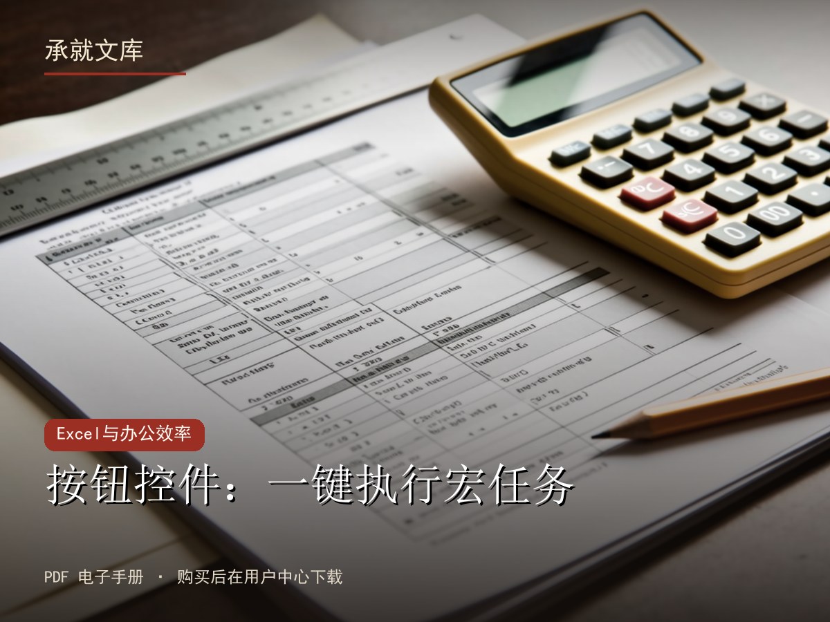 按钮控件：一键执行宏任务