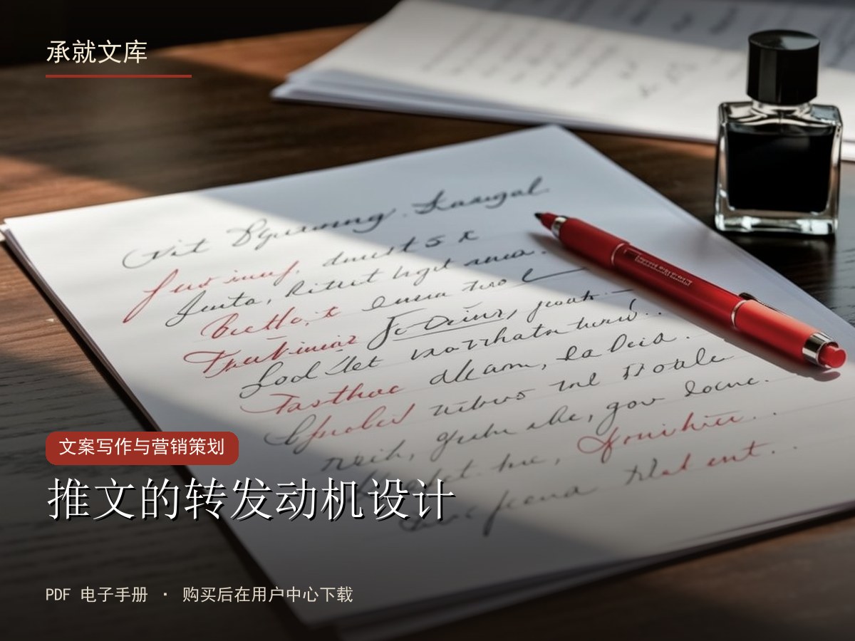 推文的转发动机设计