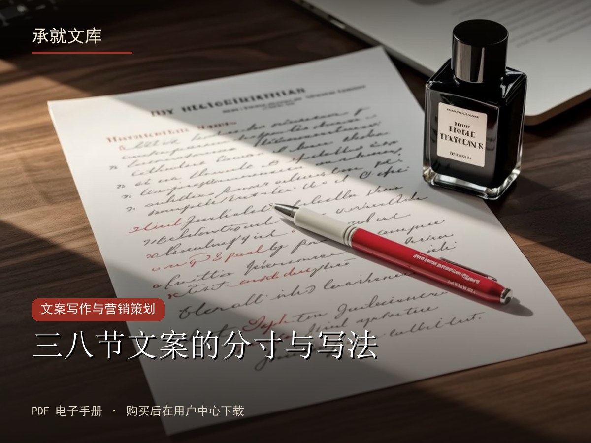 三八节文案的分寸与写法