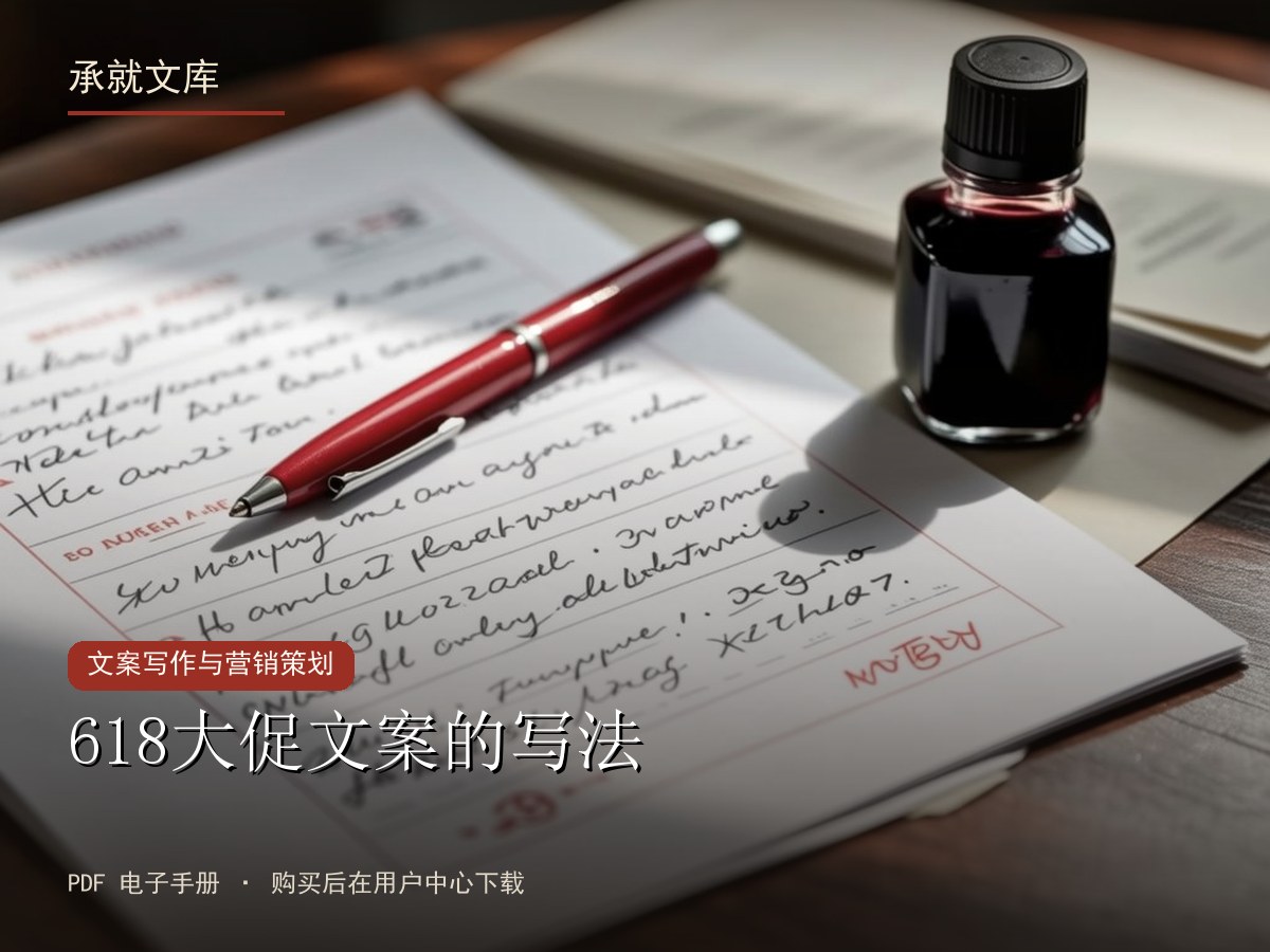 618大促文案的写法