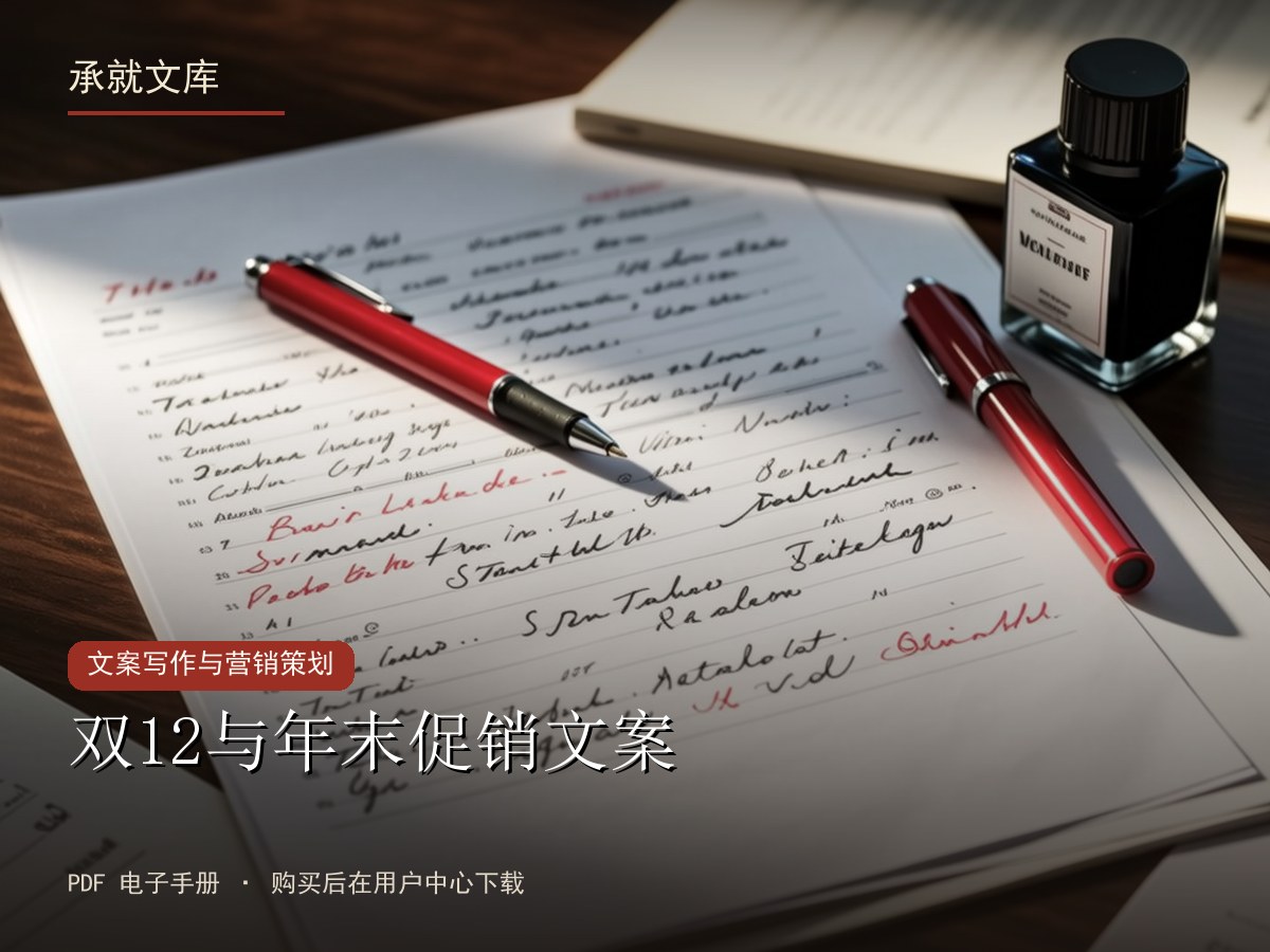 双12与年末促销文案
