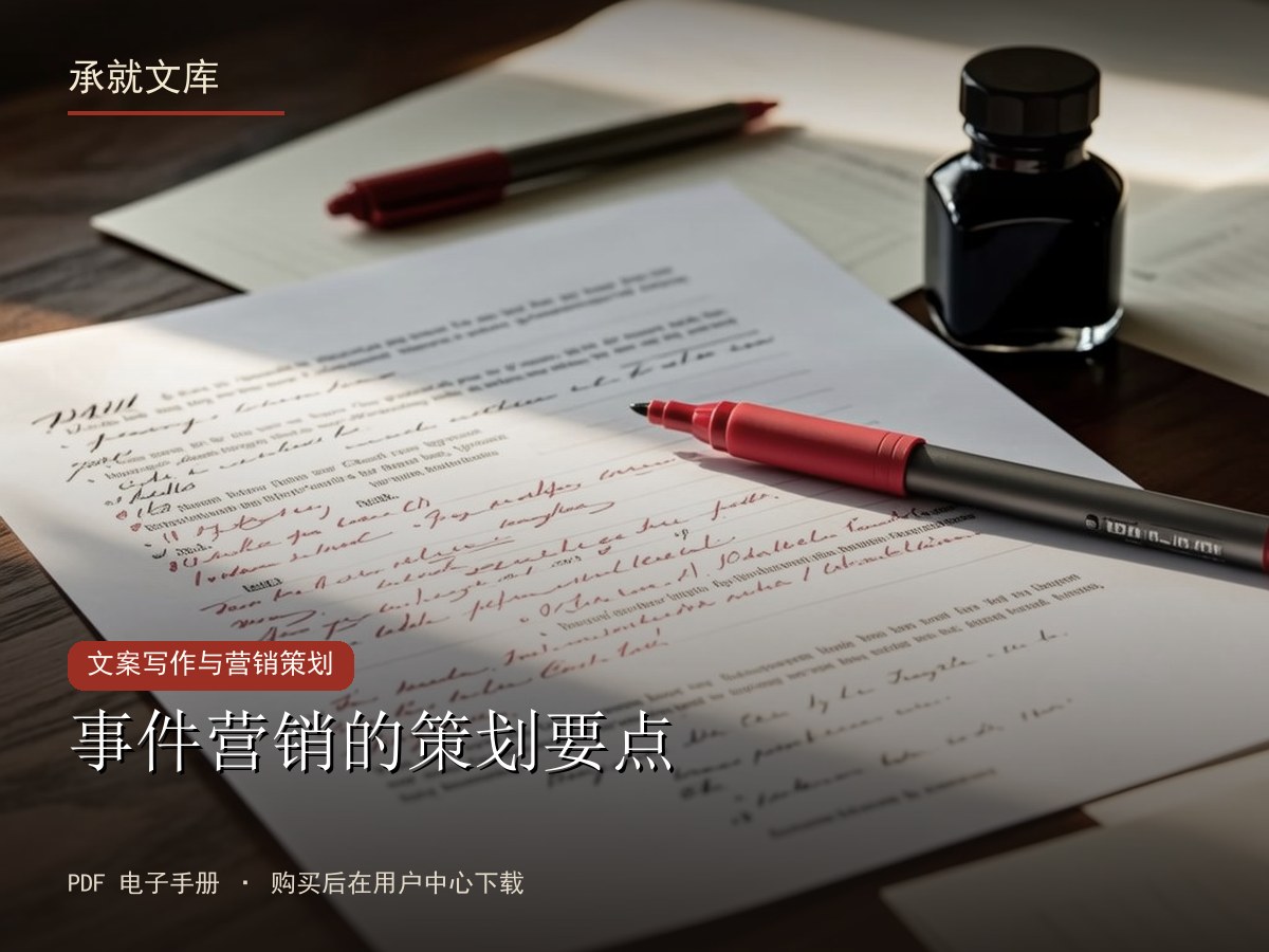 事件营销的策划要点