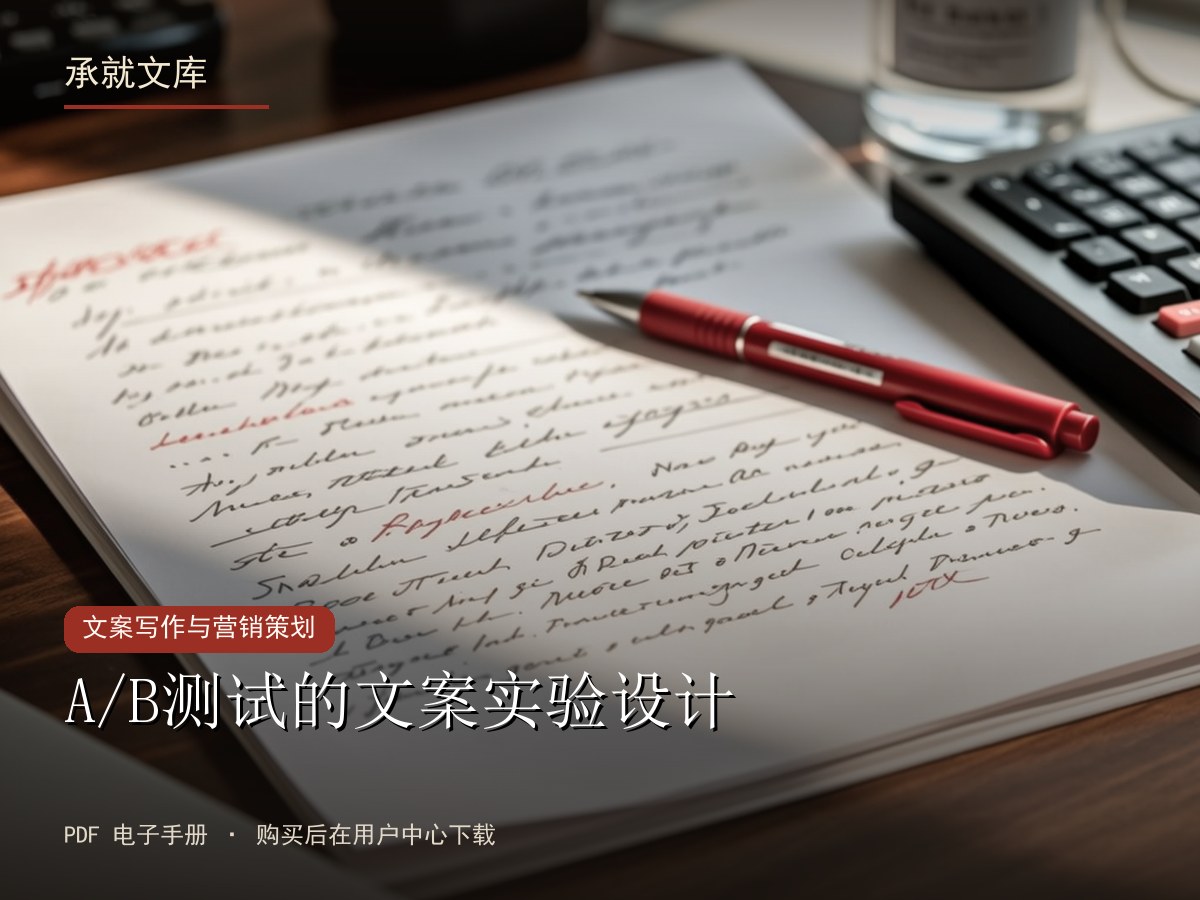A/B测试的文案实验设计