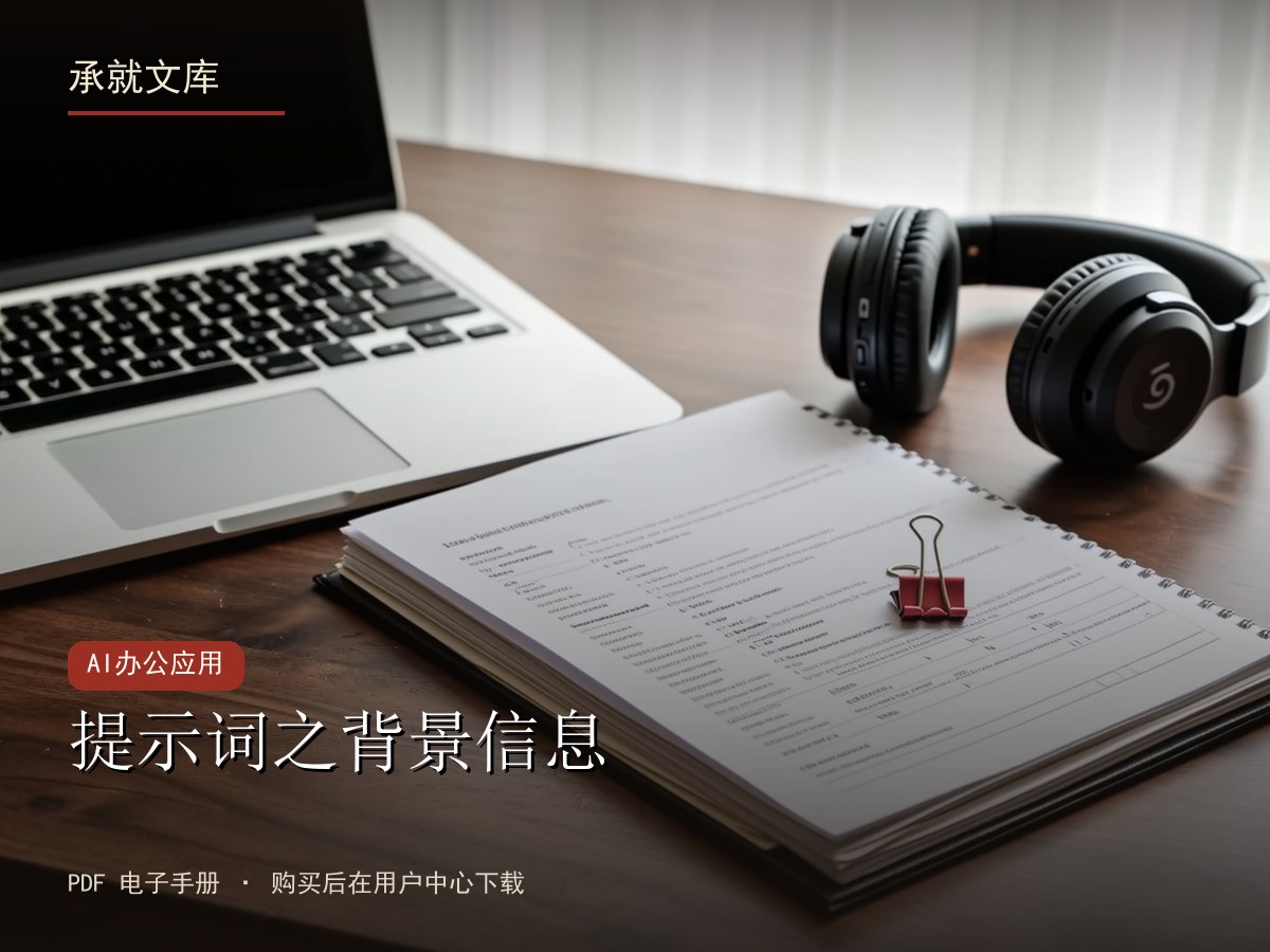 提示词之背景信息