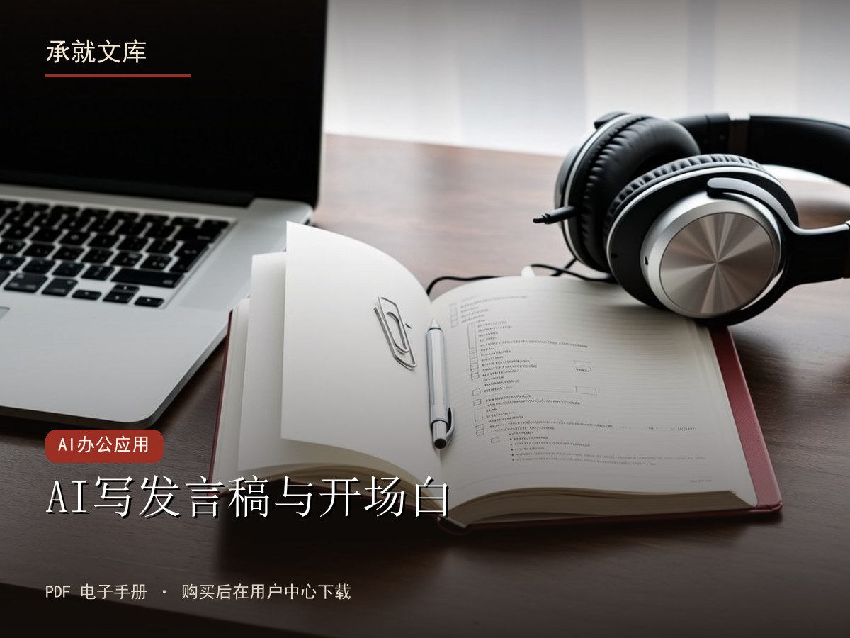 AI写发言稿与开场白