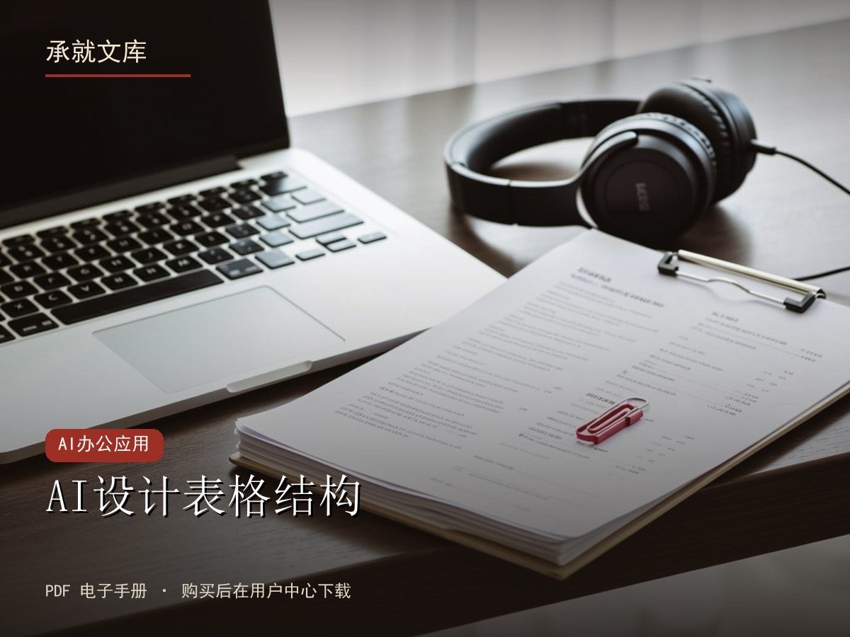 AI设计表格结构
